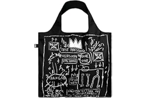 LOQI Museo Jean Michel Basquiat Bolsa de la Compra Reutilizable, Poliéster