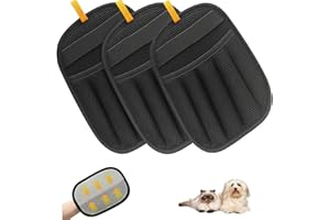 Kunlunloor 3PCS Pet Hair Removal Glove for Cats & Dogs, 2025 Newly Upgraded Five-Finger Electrostatic Pet Hair Gloves, Reusable Pet Hair Remover Tool for Clothing, Couch, Carpet, Car Seat