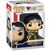 Funko Pop! Wonder Woman 80th – Figura In Vinile Da Collezione 9,5 Cm – DC Comics – Regalo Per Fan Adulti E Bambini