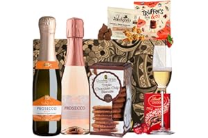 ANT & CHID ANT&CHID Prosecco and Rose Wine Gift Set for Her|Birthday Gift Set for Women - Ideal Best Friend Gift for Women|Presents for Women|Gift Ideas for Women