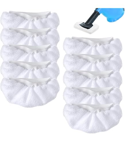 5 Lingettes Pour Black Et Decker Balai Nettoyeur Vapeur, Pour Black Decker Steam Mop Fsm1630s