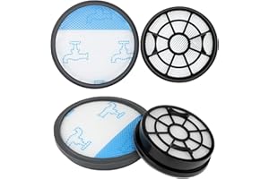 ASDAZRXY 4 Pezzi Filtro per Rowenta Swift Power Cyclonic Aspirapolvere RO2910 RO2913 RO2915 RO2932 RO2933 RO2957 RO2981, Kit di Filtri HEPA con Filtro Spugna Ricambio di Accessori ZR904301