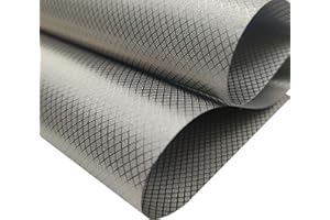 KSQP Tissu Anti Ondes électromagnétiques Argent Tissu de Blindage RFID, Tissu Blocage Anti-rayonnement Anti-Statique Conducteur Anti-Balayage Tissu de Blindage RFID,silver-1m