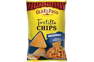 ‎OLD EL PASO Old El Paso Tortilla Chips Salted – Gesalzene Tortilla Chips aus Mais gebacken – Glutenfrei – 1 x 185 g