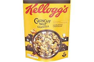 KELLOGG'S Écrou Croquante Avoine Granola Chocolat Et Noisette De 380G De Kellogg
