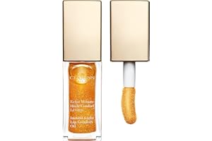 Clarins Eclat Minute Comfort Lip Oil, 07-Honey Shimmer - 7 ml
