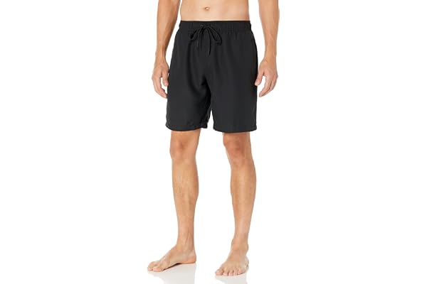 Amazon Essentials Homme Short de Bain de 23cm avec Doublure en Maille, Poches, Fermeture à Cordon