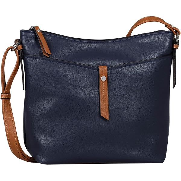 TOM TAILOR JON Herren Umhängetasche - Aus Synthetik, Mit Reißverschluss, Praktische Messenger Bag