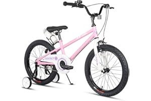 Glerc Fantacy 12 14 16 18 20 Inch Kids Bike for 2-14 Years Old Boys Girls Bicycles with Water Bottle Holder & Stabilisers & Bell, Multiple Colors