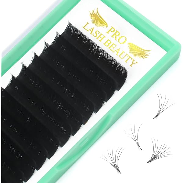 Wimpanista Ombré Lashes Rot – Seidenwimpern C Curl 0.07mm, 8-15mm Mix, 16 Streifen