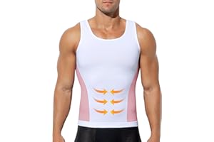 Casey Kevin Debardeur Compression Homme Gaine Ventre Plat Débardeur Gainant Homme Gaine Amincissante Maillots De Corps