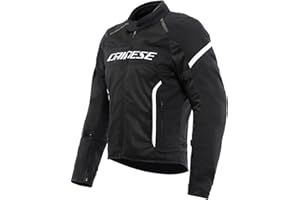 Dainese Air Frame 3 Tex Jacket Chaqueta de Moto de Verano, con Forro Cortavientos Hombre
