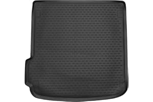‎LEMENT Element Passgenaue Premium Antirursch Kofferraummatte Laderaumwanne passend für Audi A4 | Mk5 V B9 | 2015-2024 | Avant/Allroad | 100% passgenaue Antirutschmatte Kofferraumwanne