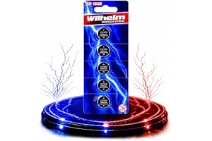 Wilhelm 5 x CR1632 CR 1632 3 V 140 mAh litiumknappbatteri Ø 16 x 3,2 mm DL1632