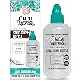 GuruNanda Sinus Rinse Bottle - Comfort Tip for Natural Nasal Irrigator Relief for Adults & Kids - 240ml Capacity