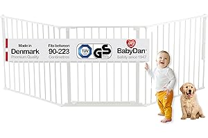 BABYDAN BABY DAN Barriere de sécurité Flex L Blanc