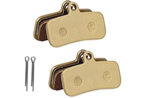 HAPPOW 2 Pcs Durable Surron Brake Pads, Compatible with Light Bee X/S X160 X260 & Talaria Sting R MX3 MX4, Front & Rear Disc Pads for Electric Dirt Bike