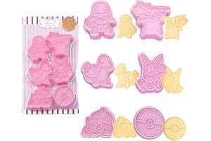 YongHang 3D Emporte pièces patisserie orientale Tampon Biscuits Personnalisable réutilisables pour enfants pain Décoration de gâteau Fête d'anniversaire pour DIY Cuisson (Elfe)