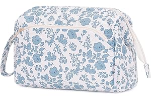 Narwey Duża torba do makijażu, szeroko otwierana torba na zamek błyskawiczny, podróżna torba na pranie, kosmetyczka, organizer na kosmetyki dla kobiet