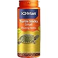 Intan Aquatic Turtle Food For All Life Stages For Growth & Health | Small Floating Sticks Suitable For Turtles | Nutritious Feed For Better Health | 130 Gm, 1.5 Mm Dia