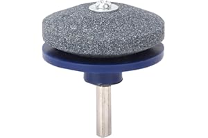 ELPRICO Affilacoltelli, smerigliatrice professionale Lama più veloce Affilatrice per rasaerba Strumento industriale da giardino per affilare lama da prato lama da trapano e falciatrice