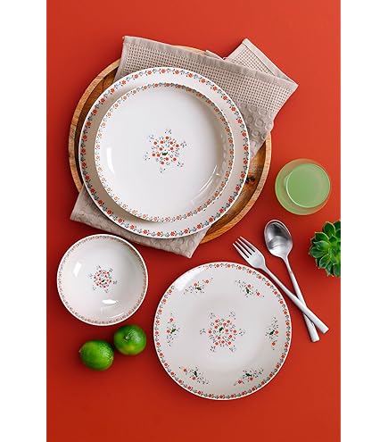 Güral Porselen Bahar Dalı Porcelain Dinnerware Set 18 Pieces