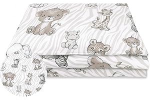 BABYSAFE Baby Safe Copripiumino Lettino Neonato 120 x 90 cm copripiumino culla 100% cotone biologico Certificato OEKO-TEX lenzuola letto singolo bambino set biancheria da letto