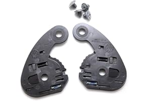 HJC HELMETS HJC Casque HJ-20/HJ-20P/HJ-20M Ensemble de plaquettes de vitesses/cliquet pour casques R-PHA 10, RSP 10,R-PHA 10 Plus, FG-17, IS-17, RPHA ST,FG-ST