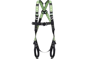 Kratos Safety Dreipunkt Auffanggurt mit 3 Schnellverschluss-Schnallen, PSA, speziell für Arbeiten auf Dachschrägen