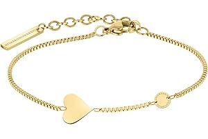 LIEBESKIND BERLIN Herz-Schmuck für Damen – Edelstahl Kette, Armband und Ohrringe mit liebevollem Herzanhänger – In verschiedenen Farben und Ausführungen – Romantische Geschenkidee