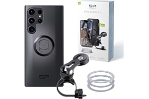 SP CONNECT Bike Bundle II | SPC+ | kompatibel mit Samsung S23 Ultra | Handyhalter für Fahrradlenker | Mountainbike Rennrad Handy Halterung