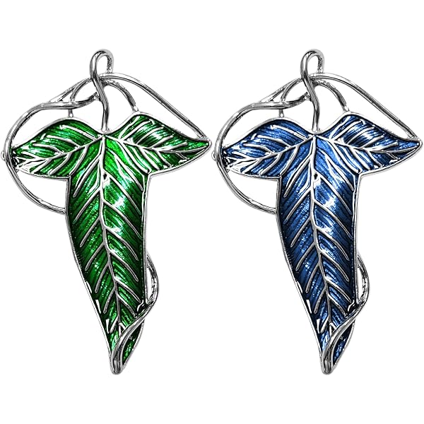 Lord of the Rings / The Hobbit - broche de la Lorien (plaqué) - Noble Collection