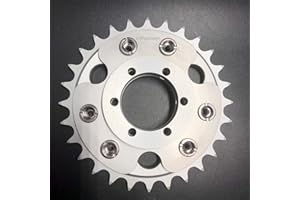 CDHPOWER 28T Sprocket 2 in 1 and Disc Brake Rotor Adapter for Gas Motorized Bicycle 48cc/66cc/80cc