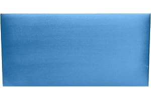 MEBLE ANGELO Angelo – Imbottitura da parete – Pannelli da parete 3D – Cuscino da parete – Pannelli imbottiti – Pannelli imbottiti – Pannelli da parete – Blu 90 x 40 cm – Pannelli per tappezzeria – Pannelli da