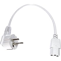 Cavo Alimentazione 40 Cm Angolato - Spina C13 Per Computer - Foto 11