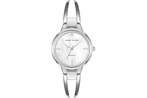 Anne Klein Women's Genuine Diamond Dial Bangle Watch