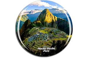 Weekino Peru Machu Picchu magnes na lodówkę 3D szkło kryształowe turystyczne miasto podróż pamiątka kolekcja prezent mocna naklejka na lodówkę