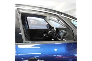 Omac GmbH Déflecteurs d'air et de Pluie conpatible avec Scenic IV 2 pièces Avant à partir de 2016