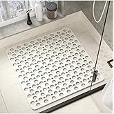 Seahome Kaydırmaz Duşakabin Banyo Ve Duş Paspası Kare Bubble Vantuzlu Yapışır 54 X 54 Cm BEYAZ RENK SEA149B