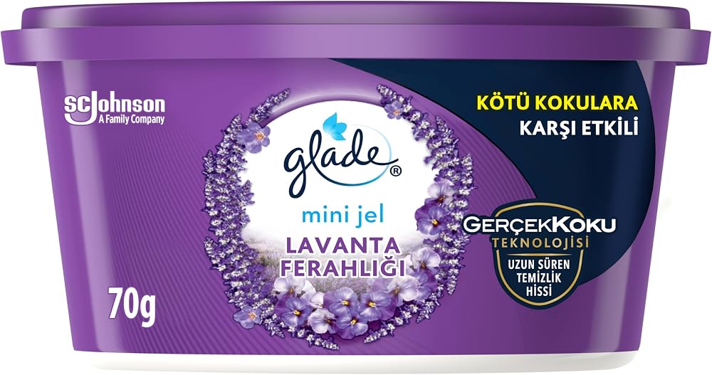 Glade Mini Jel Lavanta Ferahlığı 70 g