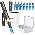 Dr.pen A8S Microneedling Pen, Authentic with 2Pcs Battery Wireless/Wired Mode, Dr.pen Microneedling with 7 Cartridges(12/18/24/36/42/Nano-S/Nano-R), Professional Microneedling for Face/Hair Growth
