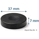 Star Plastik Tavla Pulu Siyah &amp; KremTaşlar, Dayanıklı ve P&uuml;r&uuml;zs&uuml;z Y&uuml;zey B&uuml;y&uuml;k Boy Pul No:4
