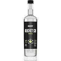 BRAINEFFECT MCT Öl C8 - ROCKET C8 Octane Oil (100% Caprylsäure), Made in Germany - 500ml Extrakt aus Kokosöl, ketogene…