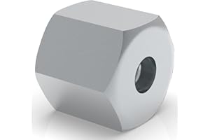 AUPROTEC 10x Raccord femelle M10 x 1 pour Tuyau de Frein 4,75 mm évasure double type E Connecteur de Freinage Type E DIN/ISO 1651