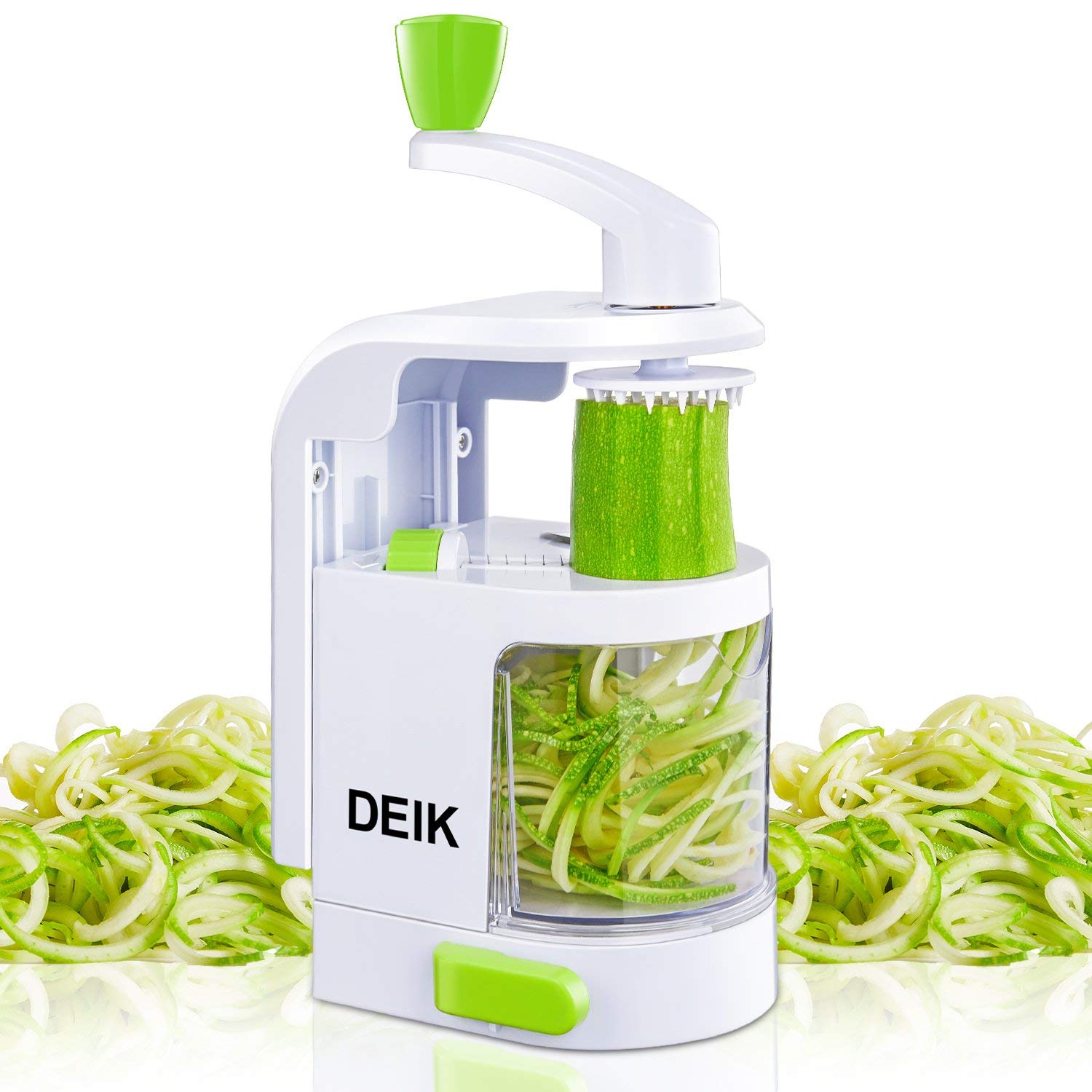 Deik Spiralizzatore Di Verdure Con 4 Lame Per Tagliare