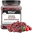RiTrue - Dried Sliced Cranberry - 250 Gm Jar - Vegan, Non-GMO, Gluten Free | USA Cranberries Dry Fruits