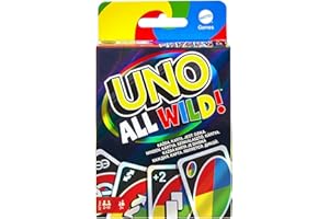Mattel Games All Wild Karty do Gry, Wielokolorowy, Od 7 roku