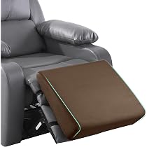 Recliner Leg Rest Pillow - Half Roll Cushion For Foot Elevation, Back & Lumbar Support (58x25cm)