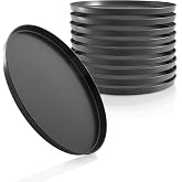 Grizzly Pizza Tray Round 28 cm, Set of 10, Non-Stick Coating, Versatile Round Baking Pan, Made in Germany