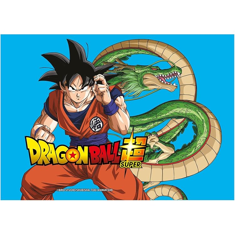 Cialda Per Torta DRAGON BALL GOKU Decorazione Alimentare Senza Glutine Topper Cake ( Rotondo) Img 15 (Ostia, 16 Cm